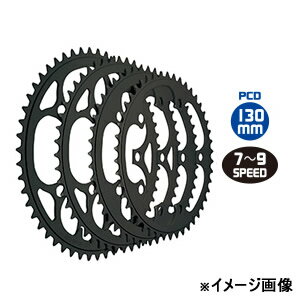 TIOGA(タイオガ) チェーンリング(5アーム用) PDC130mm サイクル/自転車 50T ブラック CKR05600