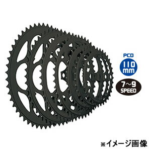 TIOGA(タイオガ) チェーンリング(5アーム用) PDC110mm サイクル/自転車 34T ブラック CKR04600