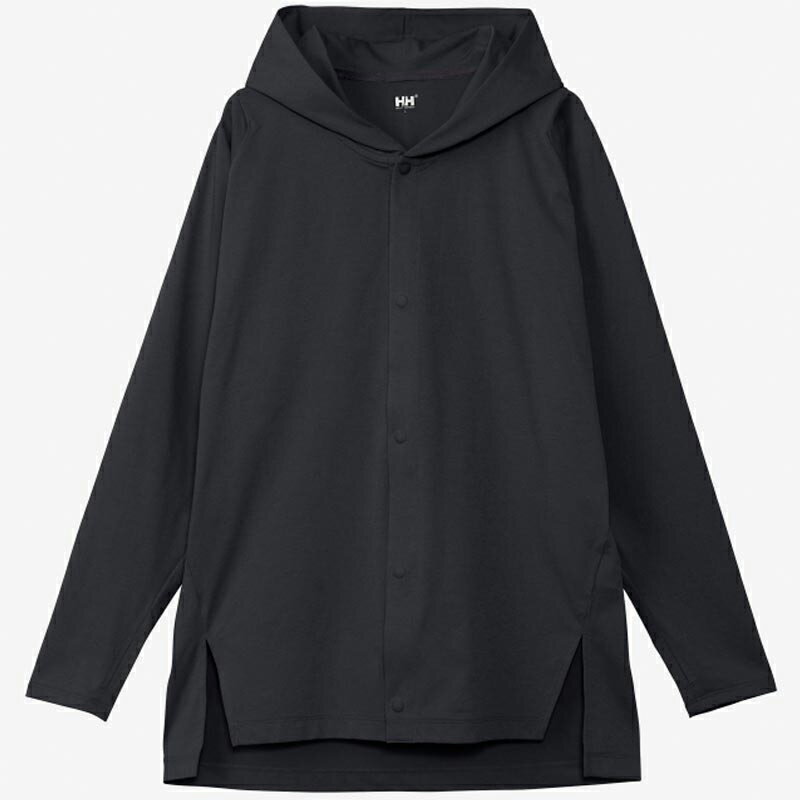 HELLY HANSEN(ヘリーハンセン) 【24春夏】W AMPHIBIOUS HOODIE(アンヒビアスフーディー) L ブラック(K) HW32421