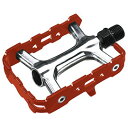 GIZA PRODUCTS(ギザプロダクツ) PDL210 ペダル サイクル/自転車 レッド PDL21003