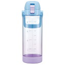 スケーター(skater) ドリンクマーカーボトル1L 1000ml ブルー&ライラック PDMK10