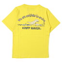 KRIFF MAYER(クリフメイヤー) 涼TOUCHプリントT(進化)キッズ 130 55:YELLOW 2357208K