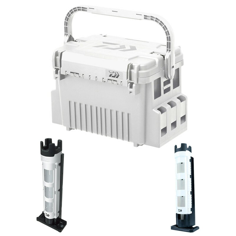 楽天ナチュラム 楽天市場支店【12/5迄 最大2,000円OFF】 ダイワ（Daiwa） タックルボックスTB5000HS+ロッドスタンドTB25+TB30（お得な3点セット）