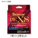 クレハ(KUREHA) シーガーPE X8 300m(号数違いセット) 1号、1.5号