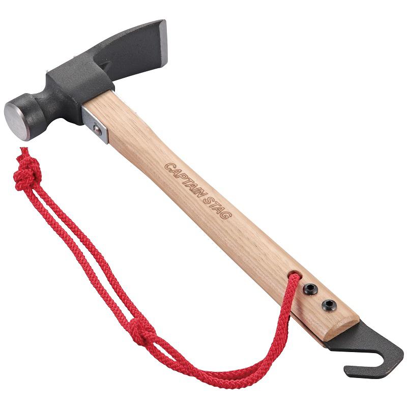 キャプテンスタッグ(CAPTAIN STAG) 【2個セット】鍛造ペグ抜きハンマー UA-4516