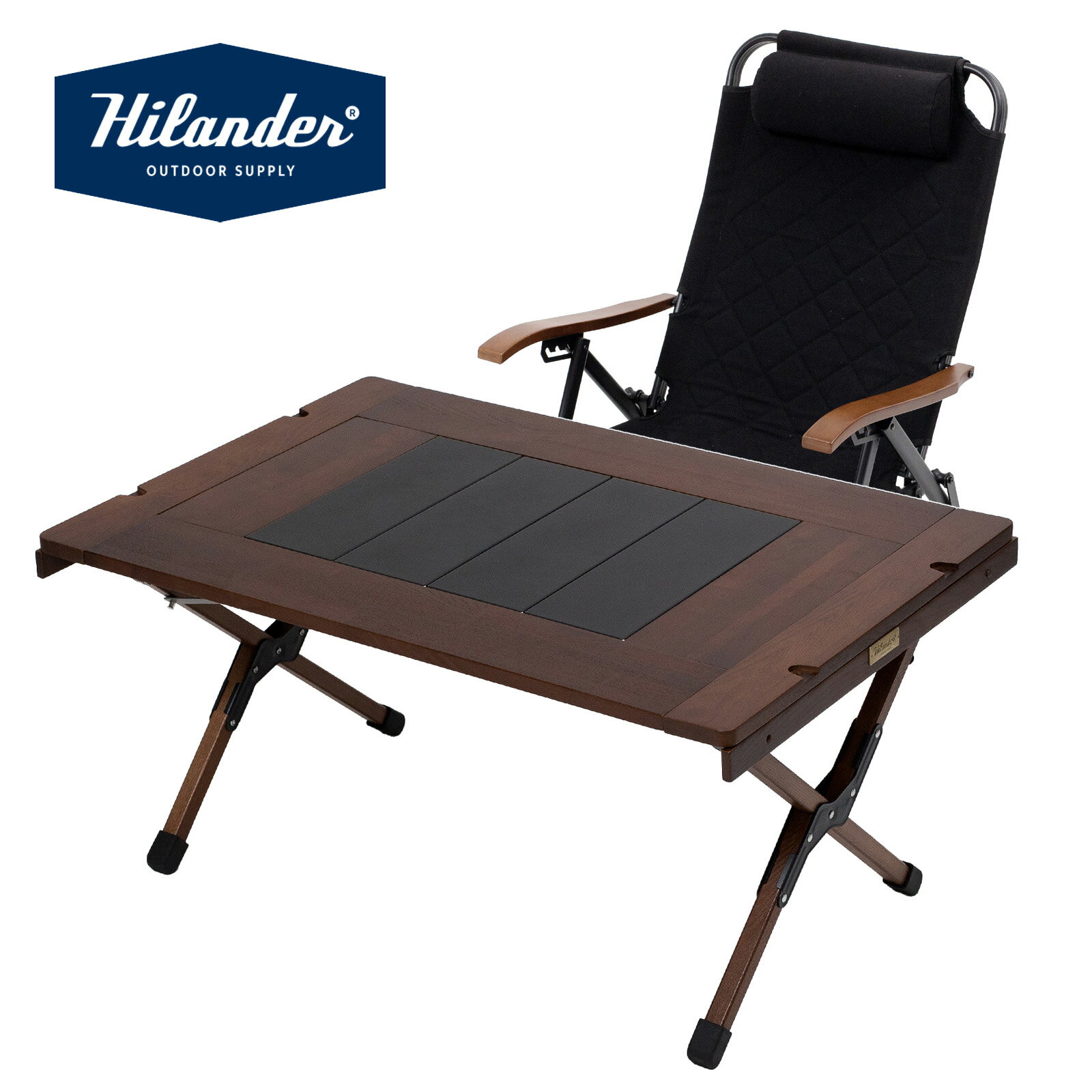 Hilander(ハイランダー) 【お得なセット】シェフテーブルlight 90+クライマックスローチェアSTセット 全4色 全5サイズ