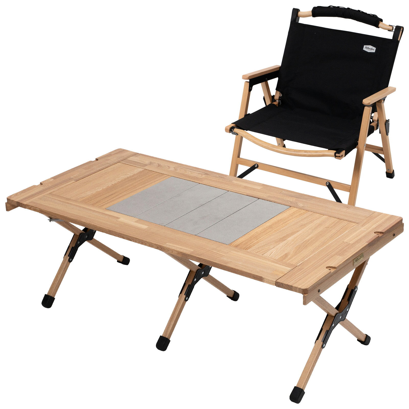 Hilander(ϥ) ڤʥåȡCHEF TABLE(եơ֥)LIGHT 120+åɥե졼EX HCJ-021+HCJ-0...