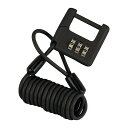 GIZA PRODUCTS(ギザプロダクツ) PL-1002 コンビネーション ロック サドルロック ブラック LKW32600
