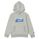 ナンガ(NANGA) エコ ハイブリッド ボックス ロゴ キッズ スウェット フーディー 全2色 全3サイズ