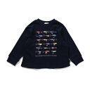 F.O.KIDS(エフ・オー・キッズ) 長袖Tシャツ 140 ネイビー R406034