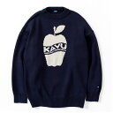 KAVU(カブー) キッズアップルニット M ネイビー 19821920052005