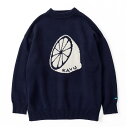 KAVU(カブー) キッズレモンニット M ネイビー 19821921052005