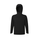 アクシーズクイン(AXESQUIN) Merino Wool Hoodie L ブラック 011085(4)
