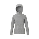 アクシーズクイン(AXESQUIN) Women's Merino Wool Hoodie S ライトグレイ 011089