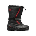 SOREL(ソレル) ユースフルーリー 2/20.0cm 015(Black、Bright Red) NY5192