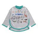 BITZ(ビッツ) (知育)骨格プリント仕掛け長袖Tシャツ 90 グレー B406084