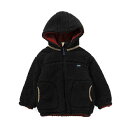 F.O.KIDS(エフ・オー・キッズ) リバーシブルボアジャケット 140 ブラック R401024