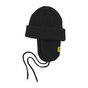 キウ(KiU) EAR FLAPS BEANIE ONE SIZE BK K381