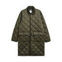 タイオン(TAION) シティ パイピングカラーロングダウンコート ユニセックス L D.OLIVE TAION-109CI-LONG(4)
