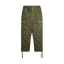 タイオン(TAION) ミリタリーカーゴダウンパンツ ユニセックス XL D.OLIVE TAION-132ML-1