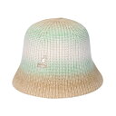 KANGOL(カンゴール) STRIPE KNIT BUCKET(ストライプニットバケット) ONE SIZE TAN MULTI 243069610