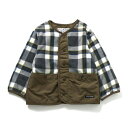 F.O.KIDS(エフ・オー・キッズ) フリースカーディガン 130 チェック R504014