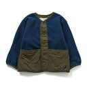 F.O.KIDS(エフ・オー・キッズ) フリースカーディガン 130 ネイビー R504014