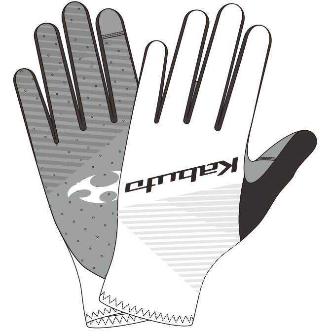 オージーケー カブト(OGK KABUTO) PRG-9 グローブ 自転車/サイクル XL ホワイト(4)