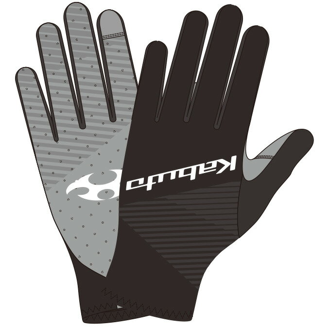 オージーケー カブト(OGK KABUTO) PRG-9 グローブ 自転車/サイクル S ブラック