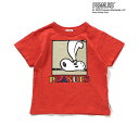 F.O.KIDS(エフ・オー・キッズ) 【25春夏】PEANUTS フェードカラー5柄Tシャツ 130 レッド R207025
