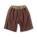 F.O.KIDS(エフ・オー・キッズ) 【25春夏】ワイドハーフパンツ 130 レンガ R223055