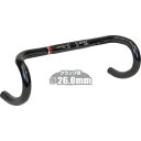 日東(NITTO) M107EMC ドロップハンドルバー 380mm ブラック HBR20100
