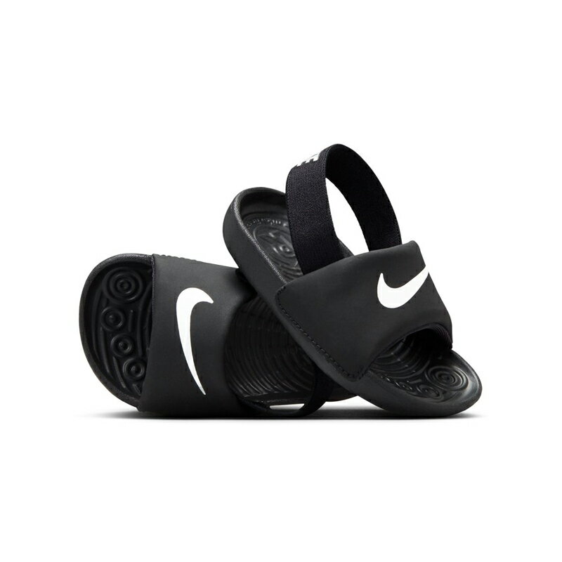 NIKE(ナイキ) KAWA SLIDE TD(カワ スライド TD) 14.0cm (001)ブラック/ホワイト/ホワイト/ホワイト BV1..
