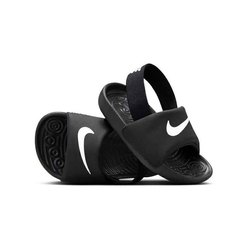 NIKE(ナイキ) KAWA SLIDE TD(カワ スライド TD) 16.0cm (001)ブラック/ホワイト/ホワイト/ホワイト BV1..