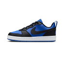 NIKE(ナイキ) コート ボロー LOW リクラフト GS 24.5cm (480)ゲームロイヤル/ブラック/ホワイト HM6293480