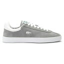 LACOSTE(ラコステ) メンズ BASESHOT 124 2 SMA 9 グレー×ホワイト(25Y) 47SMA0093