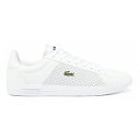LACOSTE(ラコステ) LITE BASE 224 1 SMA 9.5 WHT/WHT(21G) 48SMA0113