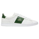 LACOSTE(ラコステ) CARNABY SET 1252 APAC SM 7.5 WHT/DK GRN(1R5) 49SMA0219