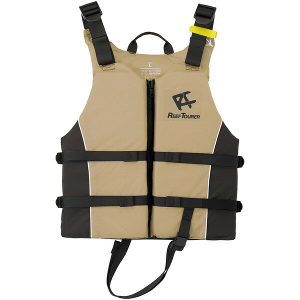 REEF TOURER(リーフツアラー) シュノーケリングベスト 大人用 M タンブラック(TBK) RA0412