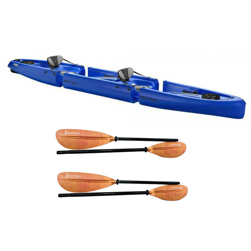 Point65(ポイント65) 【パドルセット】モヒートタンデム+パドル2本【クレジットカード決済のみ】【営業所止】 Blue PO13A_215_paddle...