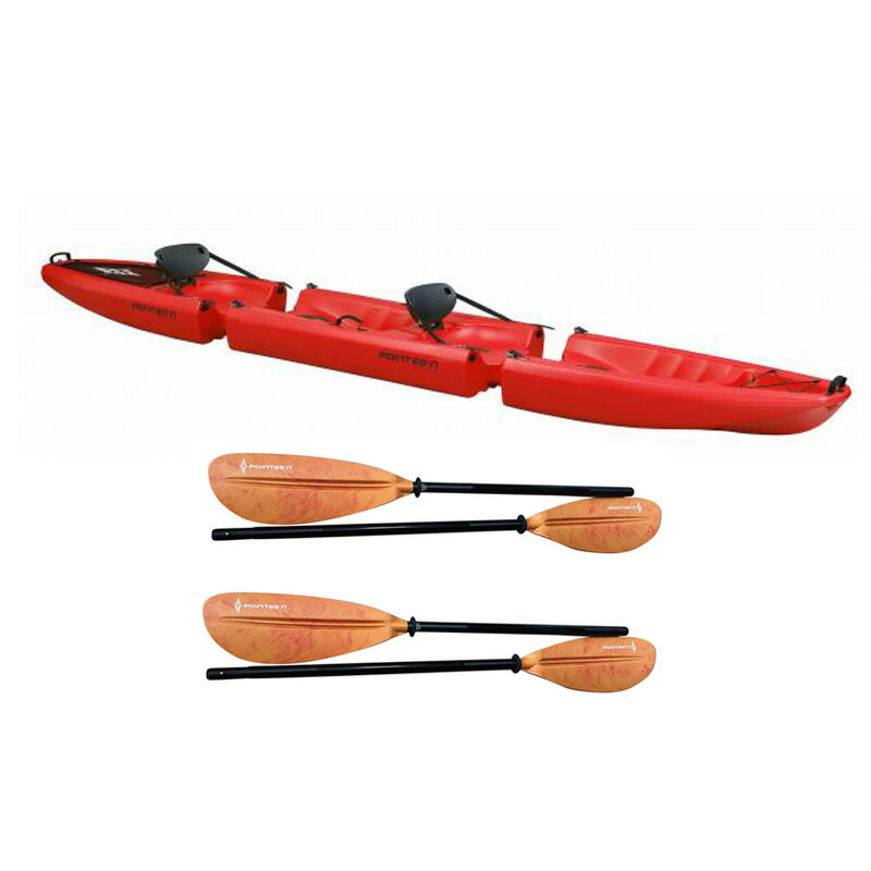 Point65(ポイント65) 【パドルセット】ファルコンタンデム+パドル2本【クレジットカード決済のみ】【営業所止】 Red PO13A_122_paddle...