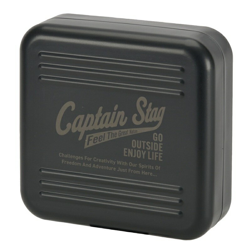 キャプテンスタッグ(CAPTAIN STAG) 蚊取り線香スタンドケース ブラック/オリジナル UM-1655