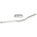 GIZA PRODUCTS(ギザプロダクツ) HBRB12 ハンドルバー 600mm 径25.4mm シルバー HBR20702
