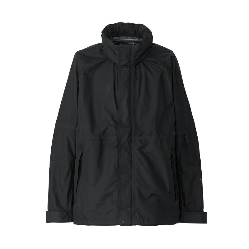 仕様／規格●素材：20D Recycled Nylon GORE－TEX C－Knit Baker（3層）（表側：ナイロン100％、中間層：ePE、裏側：ナイロン100％）●原産国：ベトナム商品説明●気温の変化が激しい現代の都市の気候に対応する防水ジャケット。●GORE－TEX PRODUCTS 3層素材を採用。●表地は20デニールのナイロンを使用することで、軽やかで柔らかな着心地。●シームテープを張りながらもパッカリングを利かせた縫製を導入し、レインウエアでありながらヴィンテージ風のディテールに仕上げています。●ヘリテイジ感のある形状のフードは、襟部分に収納可能。●ダーツをつけてボリュームを持たせた肘や、太めの面ファスナーで調整できる袖口など、上半身の動きを妨げにくい仕様です。●両サイドと左袖にジッパーポケットを配置。●厚手のミドラーとレイヤリングがしやすい、身幅にゆとりのあるシルエット。●春先から梅雨どきまでロングタームで着用ができる、都市生活になじむ定番アイテムです。商品属性●カラー:[ ブラック系 ]特集区分●メンズ●寒さ対策用アイテム●【山食行路】登山おすすめアイテム●【25AW】秋冬特選新製品関連ワード●アウトドアウェア アウトドアファッション アウトドアスタイル 男性用 上着 冬物 秋冬 FW 寒さ対策 マウンテンジャケット 防寒 スポーツウェア 山登りウェア 登山ウェア トレッキング カジュアルウェア ファッションウェア トレーニングウェア マウンテンパーカー商品実寸サイズ総丈身幅裄丈S73.55988M775990.5L786192.5XL786295※ナチュラム独自の基準で採寸しております。※ブランド公式サイトの実寸値と異なる場合がございますので、ご了承ください。ジャンル識別情報：/g1045/g222/g301/m111/※納期表示のご説明はこちら