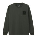 THE NORTH FACE(ザ・ノース・フェイス) ロングスリーブスクエアロゴティー メンズ NT82534 全3色 全3サイズ