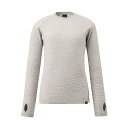 MILLET(ミレー) WAFFLE WOOL CRW W N9331XS/S WINTER HAZE MIV01915(4)