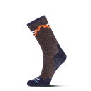 FITS(フィッツ) ミディアムハイカークルー S CAチェストナット F1082