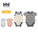 HELLY HANSEN(ヘリーハンセン) マイファーストHHボーダープリントロンパースセット HB32422 全2色 全2サイズ