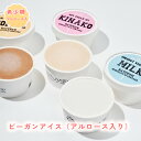 【着後レビューで500円OFFクーポン配布中】【糖質73%オフ】アイス ビーガンアイス アルロース入り 低糖質 スイーツ 糖質制限 デザート 糖質カット ビーガ...