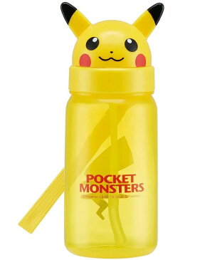 ダイカットストローボトル/ピカチュウ/スケーター/PBS3STD / 水筒/350ml/ポケモン/ポケットモンスター ストローボトル ダイカット ストロー付き 水筒 ピカチュウ ポケットモンスター 350ml